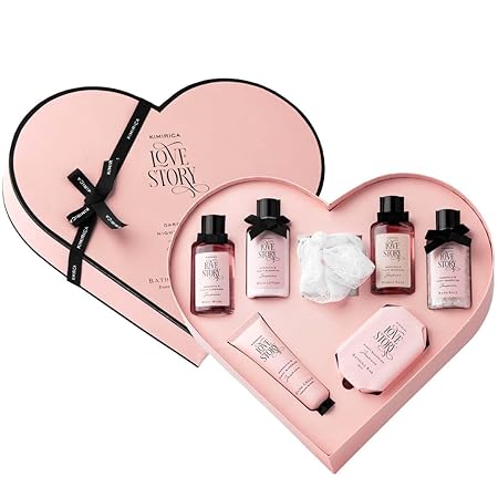 KIMIRICA Gift Set Love Story Moment For Women & Men| Luxury Bath And Body Care |Pack Of 7