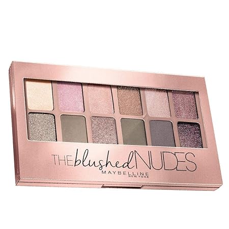 Maybelline New York Eyeshadow Palette, 12 Highly Blendable Shades, Matte and Sheen Colours,