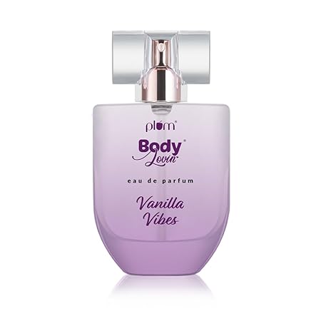 Plum BodyLovin' Vanilla Vibes Eau De Perfume (Parfum) | Long Lasting & Premium Warm Vanilla Fragrance | Luxury Perfume For Women | Sweet & Irresistible Notes of Vanilla (50 ml)