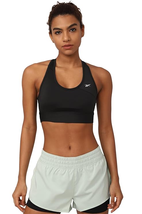 Reebok Women's Synthetic Non-Wired Wireless Bra