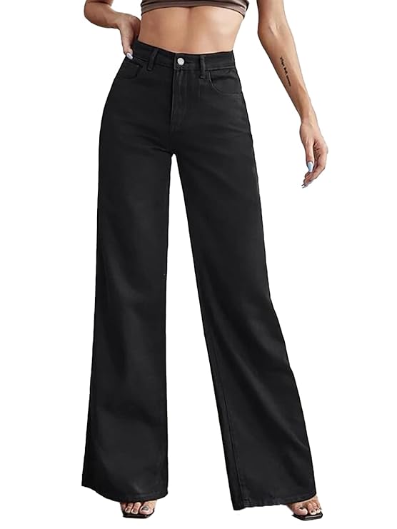 KOTTY Women's Straight Jeans