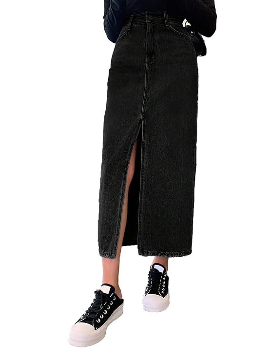 KOTTY Cotton Blend Western Skirt