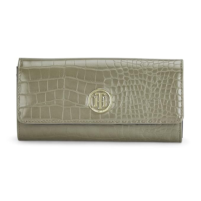 Tommy Hilfiger Jocelyn Plus Women's PU Wallet Cactus