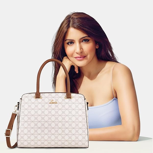 Lavie Women's Mono Ushawu Medium Satchel Handbag for Women | Satchel Bag for Work | Ladies purse | Stylish Shoulder Bag | Gift For Women